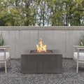 Provo Casual Square Propane Fire Table In Carbon By Jensen Co 40 X 40 X 19