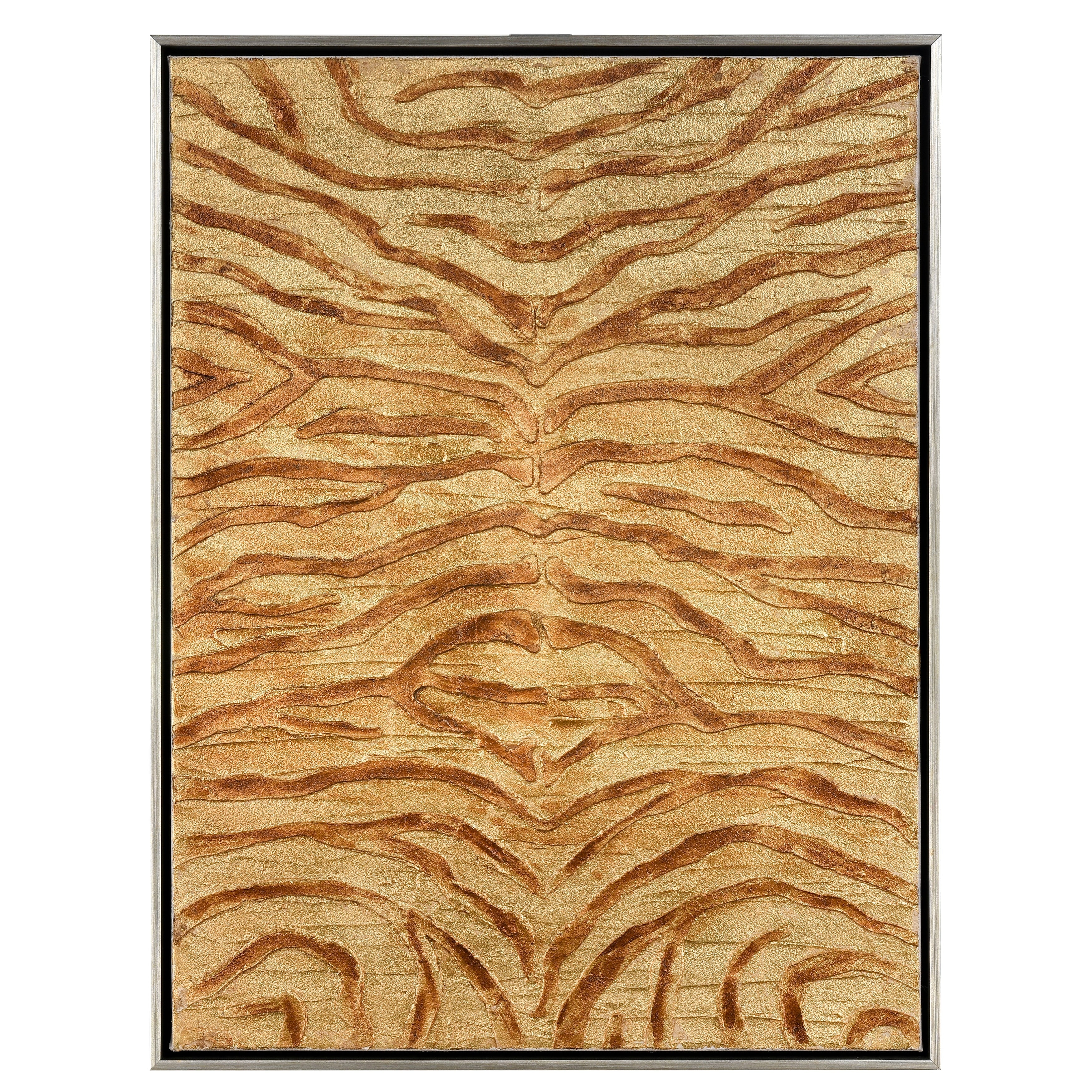 Prowess I Framed Wall Art Gold