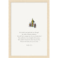 Psalm 23 4 Scripture By Art Of Living Framed Mounted Canvas Wall Art Print