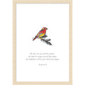 Psalm 91 4 Scripture By Art Of Living Framed Mounted Canvas Wall Art Print