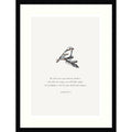 Psalm 91 4 Scripture By Art Of Living Wood Framed Wall Art Print