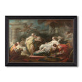 Psyche Showing Her Sisters 1753 Jean Honore Fragonard Custom Framed Canvas