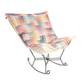 Puff Rocker Complete Navaho Multi 42H X 40W X 21D