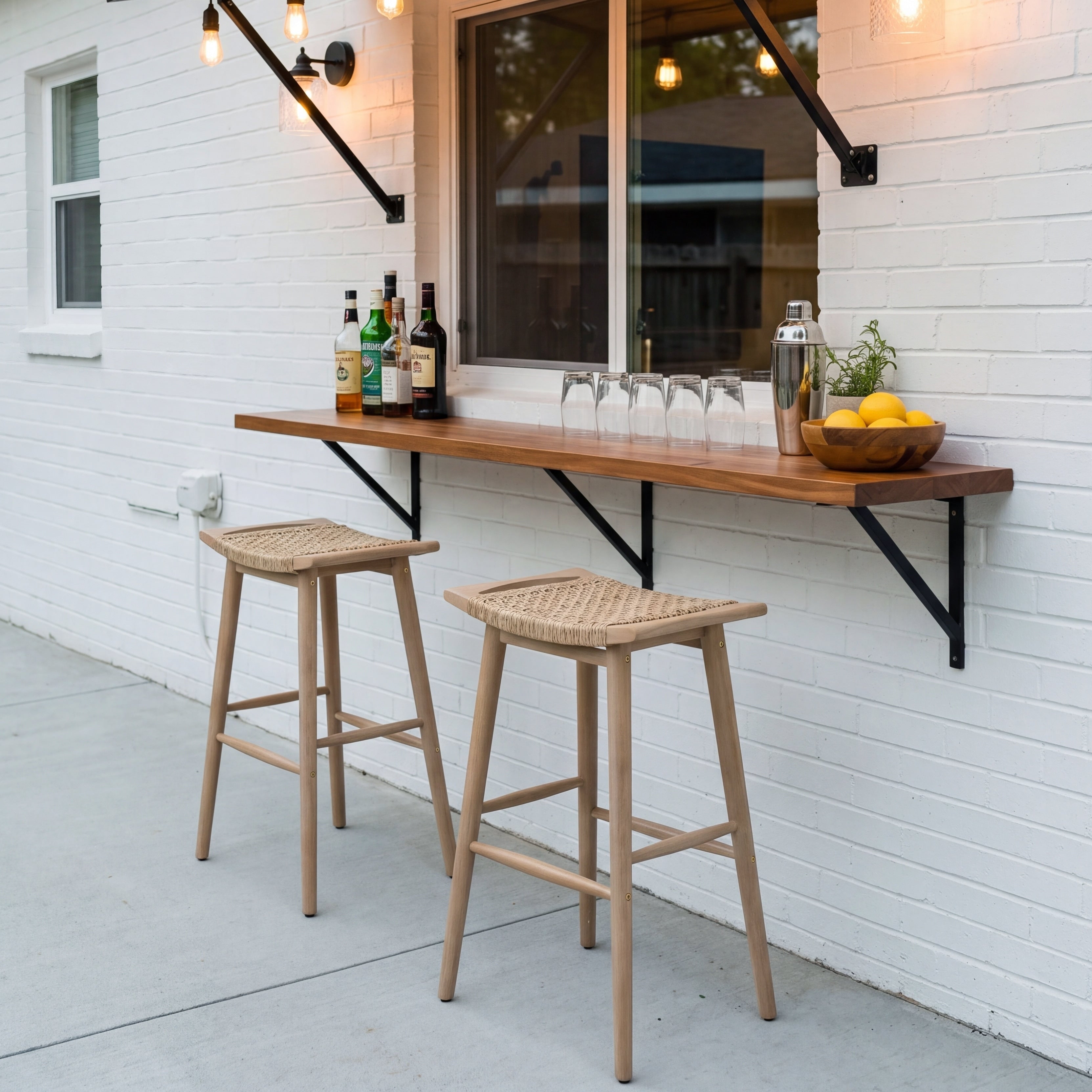 Pulaski Outdoor 30 Outdoor Barstools By Christopher Knight Home.