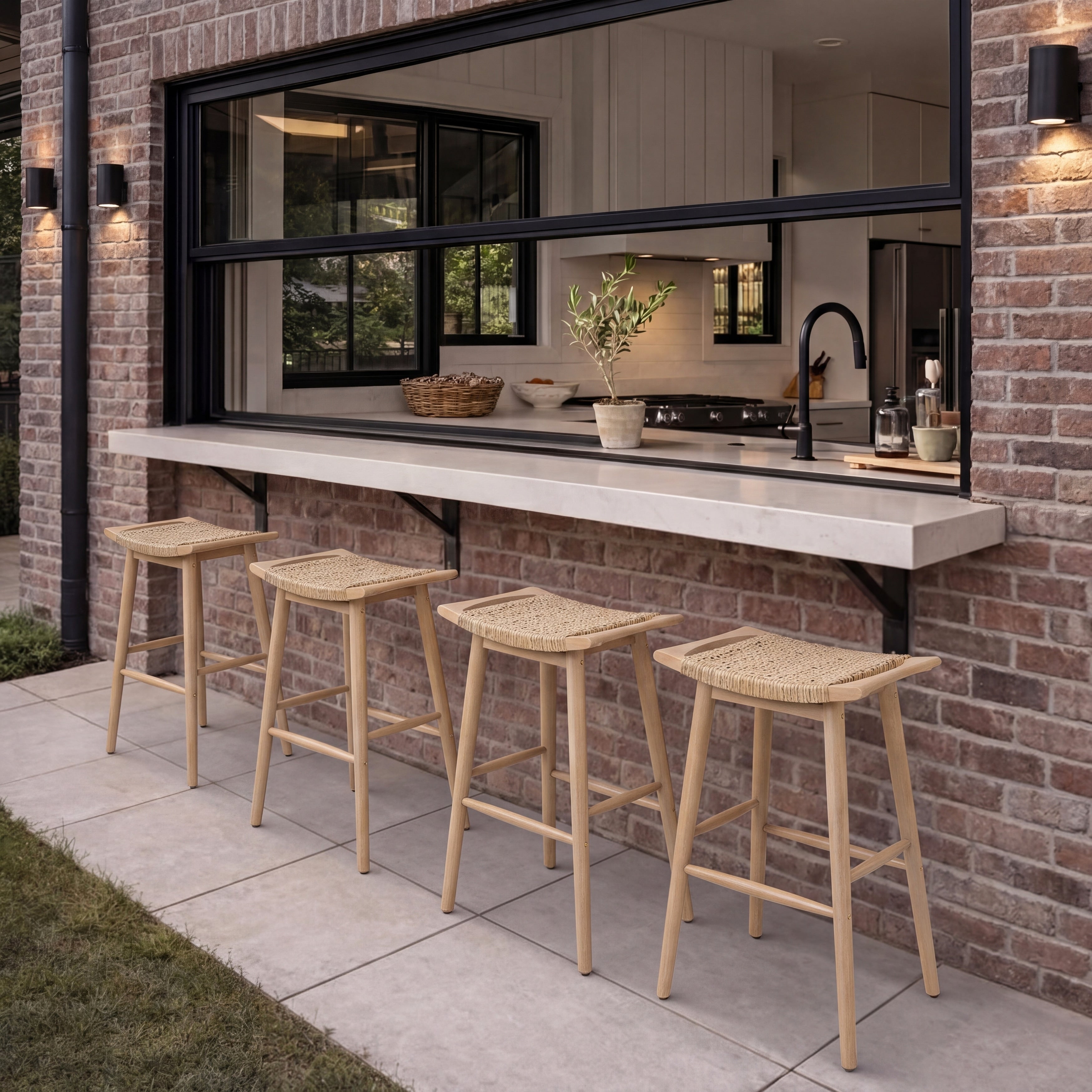 Pulaski Outdoor 30 Outdoor Barstools By Christopher Knight Home.