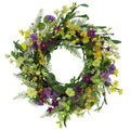 Puleo International 24 Artificial Spring Mixed Floral Wreath