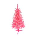 Puleo International 4 Pre Lit Fashion Pink Pine Artificial Christmas Tree With 150 Ul Clear Lights N A