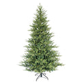 Puleo International 7.5 Pre Lit Alberta Spruce Artificial Christmas Tree With 1000 Warm White Lights N A