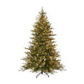 Puleo International 7.5 Pre Lit Balsam Fir Artificial Christmas Tree With 800 Ul Clear Incandescent Lights N A