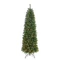 Puleo International Green Fir 7.5 Foot Artificial Christmas Tree With 350 Clear Lights