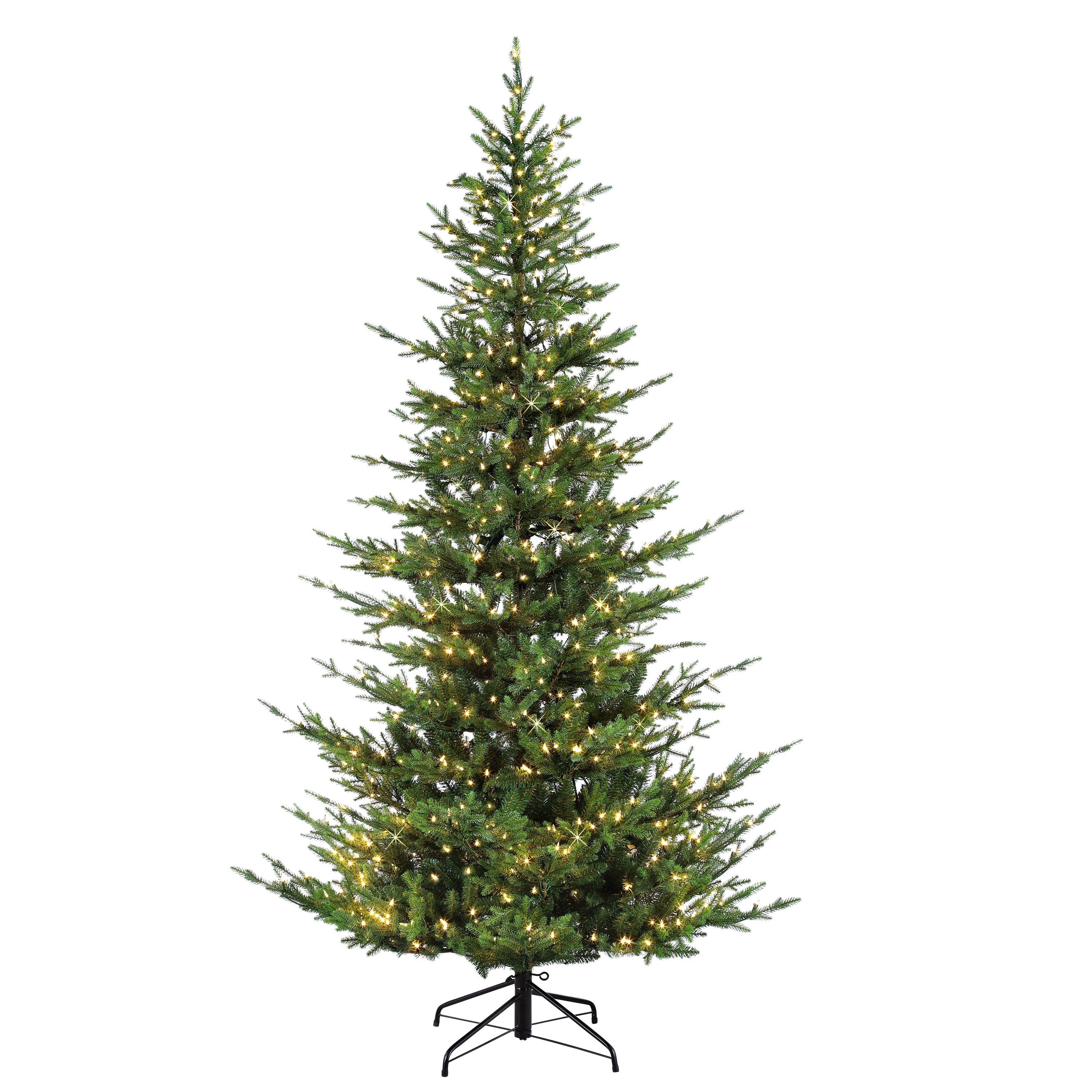 Puleo International 7.5 Prelit Natural Artificial Tree 700 Lights