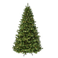 Puleo International 7.5 Pre Lit Vermont Spruce Christmas Tree With Sure Lit Pole And 550 Ul Listed Clear Incandescent Lights