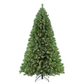 Puleo International 9 Foot Pre Lit Northern Fir Artificial Christmas Tree With 1000 Clear Ul Listed Lights