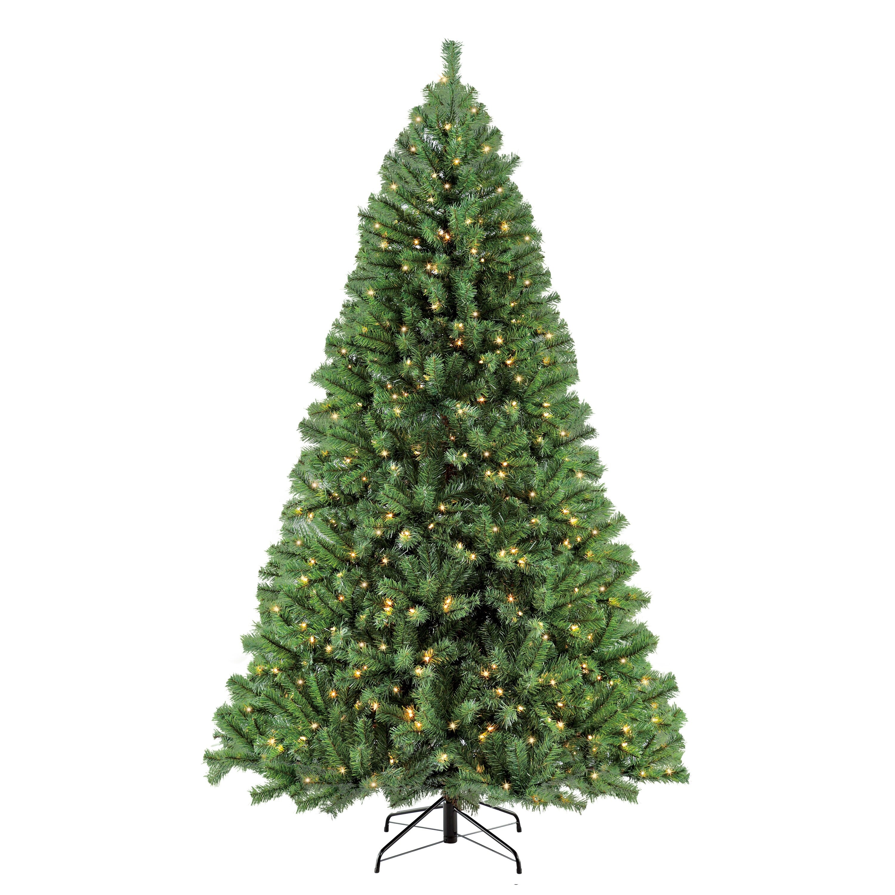 Puleo International 9 Foot Pre Lit Northern Fir Artificial Christmas Tree With 1000 Clear Ul Listed Lights
