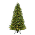 Puleo International 9 Ft Glacier Fir Christmas Tree With 1000 Clear Lights
