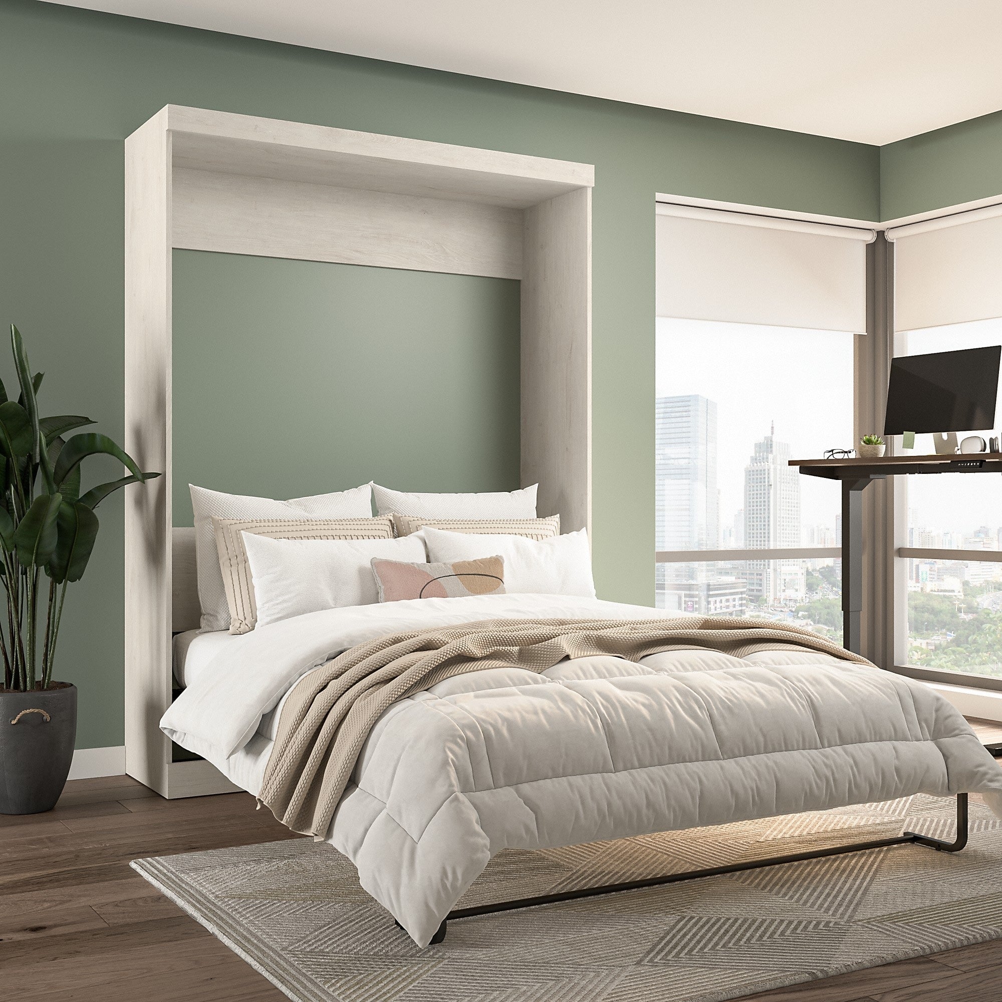 Bestar Pur Queen Size Wall Bed