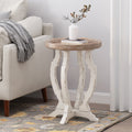 Purdin French Country Accent Table With Round Top By Christopher Knight Home