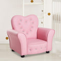 Taylor Olive Estella Pink Upholstered Kids Chair
