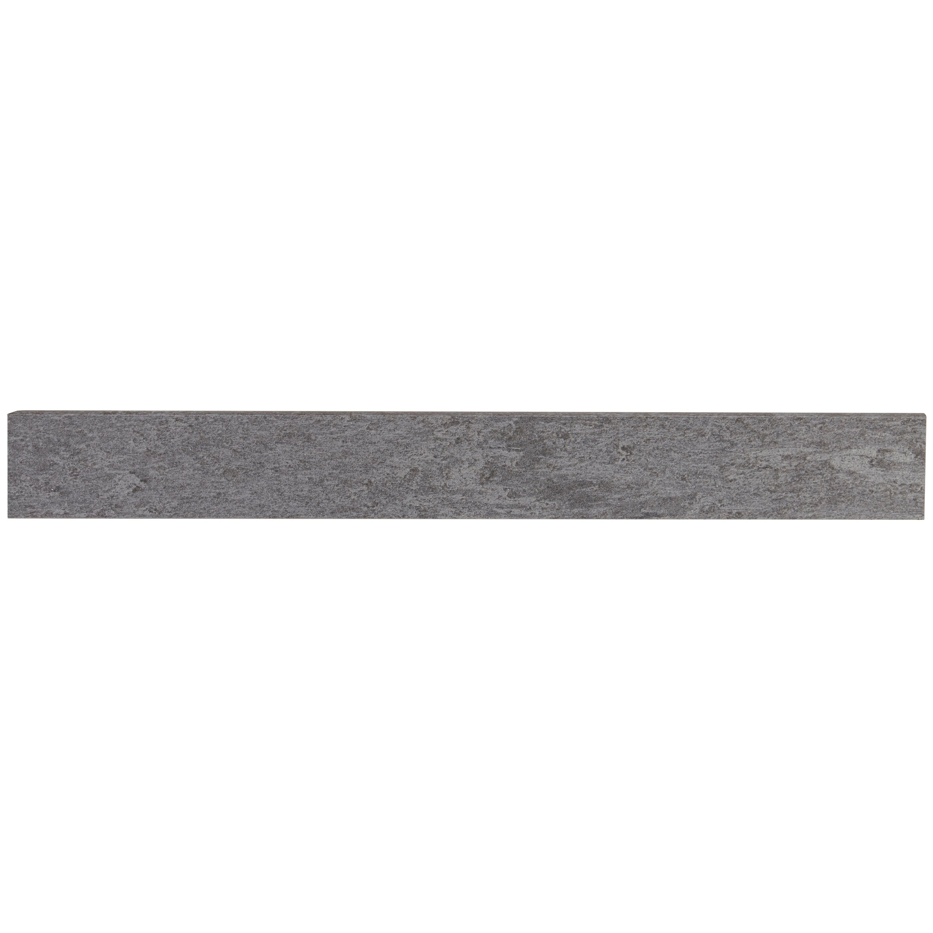 Quartzite Inspired 3X24 Inch Bullnose In Global Gray 3X24