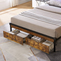 Queen Bed Drawers Widely Used In Storage Of Clothes Under The Bed
