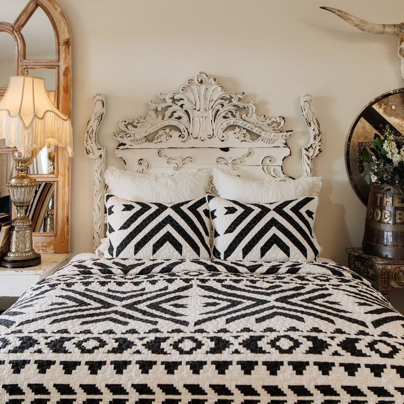 Queen Ranch Cotton Quilt Set By Junk Gypsy