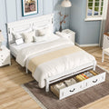 Queen Size Platform Bed With Headboard Footboard For Bedroom