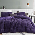 Queen Of Sleep Coma Inducer Oversized Comforter Purple Reign