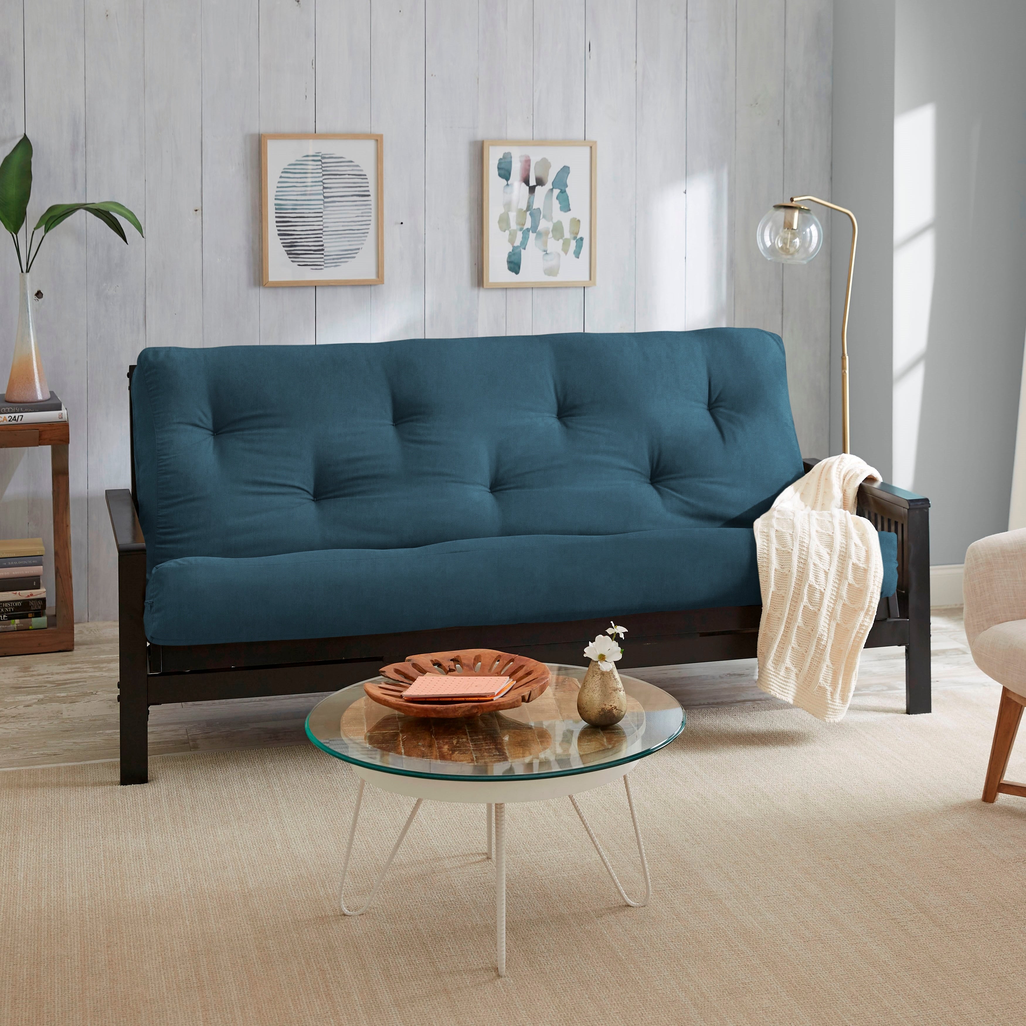 Porch Den Terman Cotton Queen Size 6 Inch Futon Mattress