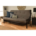 Queen Size Futon Espresso Finish And Mattress