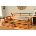 Queen Size Futon With Storage Drawers