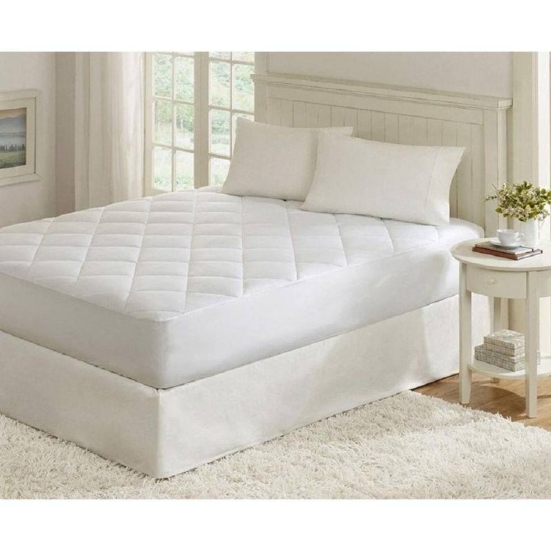 Quilted Fitted Down Alternative Hypoallergenic Waterproof Mattress Pad Cover Protector