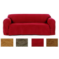 Quilted Loveseat Micro Suede Slipcover