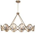 Quincy 10 Light Distressed Twilight Chandelier Distressed Twilight