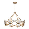 Quincy 8 Light Distressed Twilight Chandelier Distressed Twilight