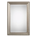 Copper Grove Arcalis Silvertone Beaded Mirror Silver 24X36X1.5