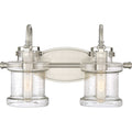Quoizel Danbury 2 Light 10 Bathroom Vanity Light