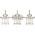 Quoizel Danbury 3 Light 10 Bathroom Vanity Light