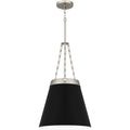 Quoizel Piccolo Pendant 1 Light Pendant In Brushed Nickel