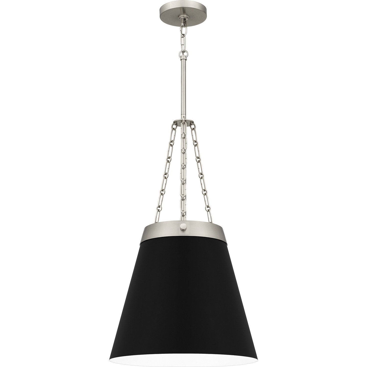 Quoizel Piccolo Pendant 1 Light Pendant In Brushed Nickel