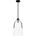 Quoizel Piccolo Pendant 1 Light Pendant In Matte Black
