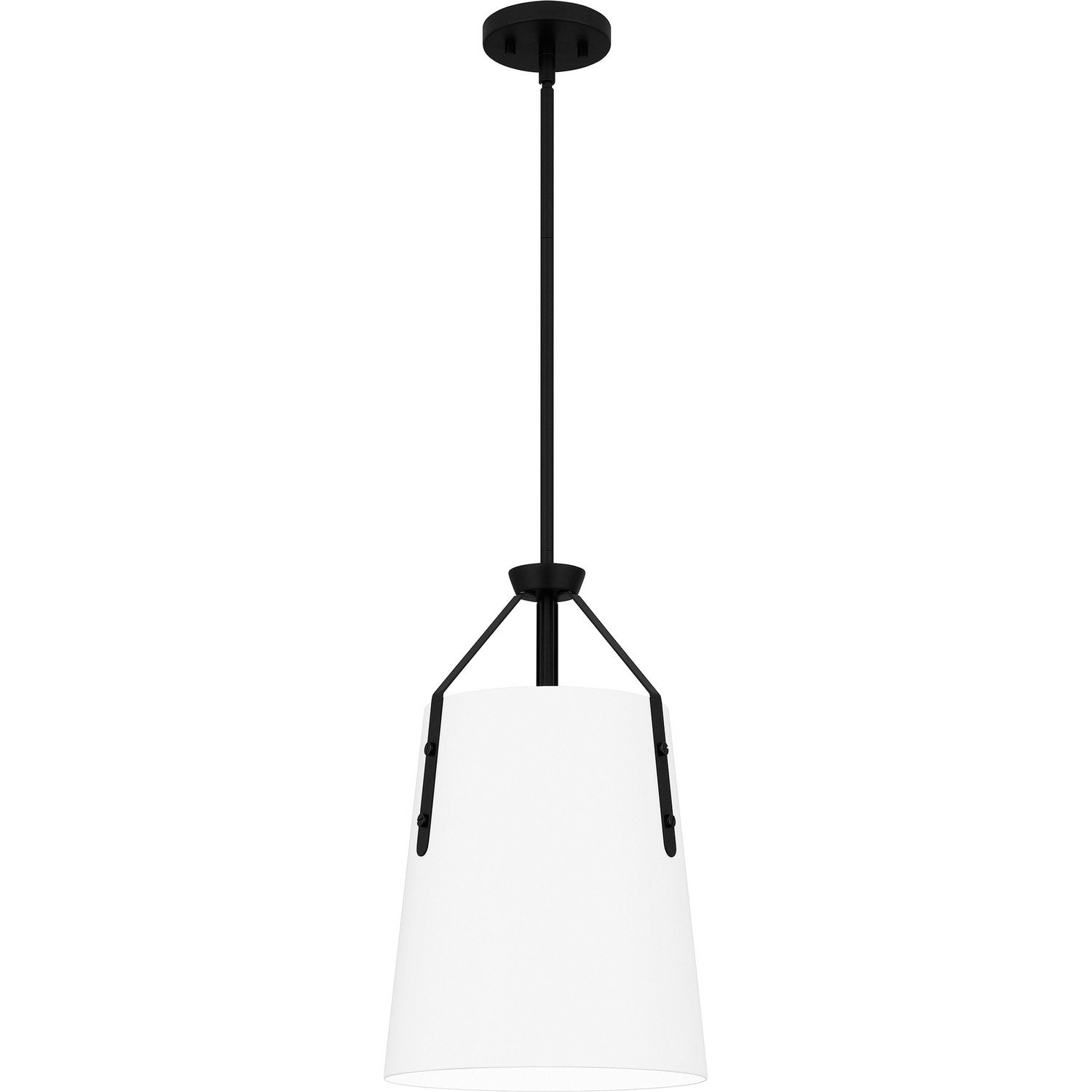 Quoizel Piccolo Pendant 1 Light Pendant In Matte Black