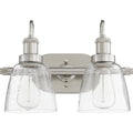 Quorum International 2 Light 17 3 4 Wide Bathroom Vanity Light