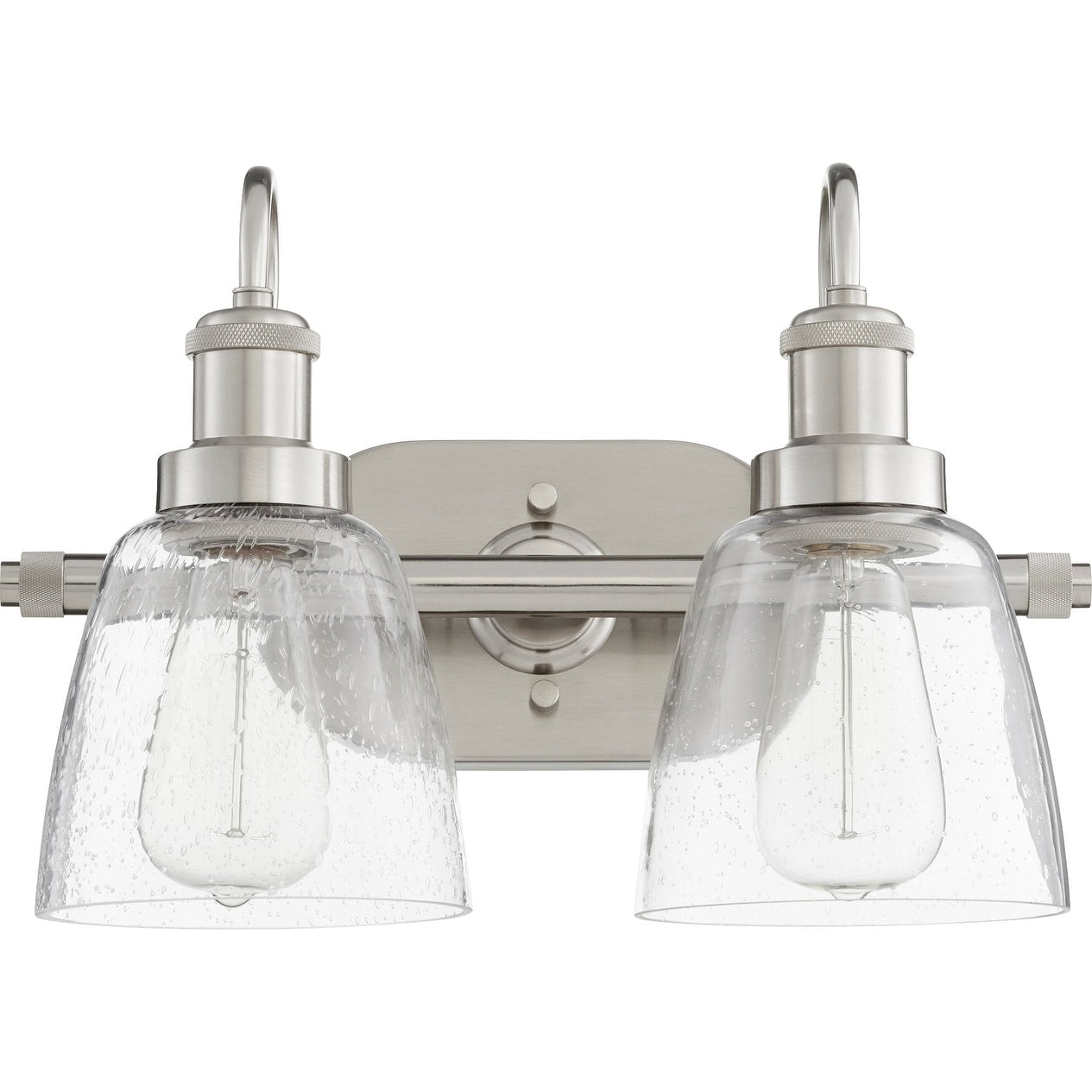 Quorum International 2 Light 17 3 4 Wide Bathroom Vanity Light