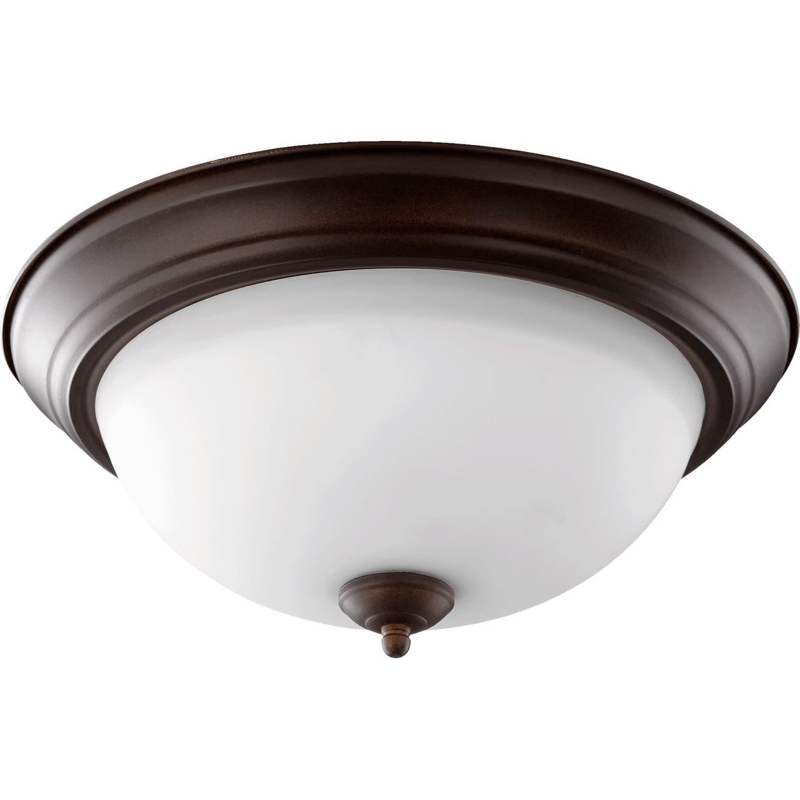 Quorum International 3 Light 16 Wide Flush Mount Bowl Ceiling Fixture