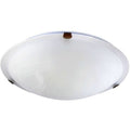 Quorum International 3 Light 16 Wide Semi Flush Bowl Ceiling Fixture