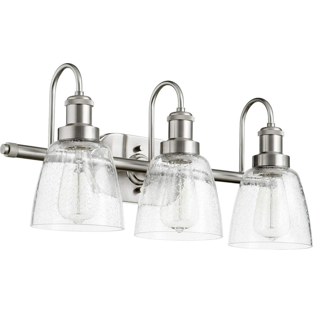 Quorum International 3 Light 22 1 2 Wide Bathroom Vanity Light
