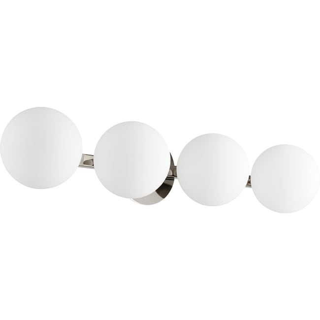 Quorum International 4 Light 29 3 4 Wide Bathroom Vanity Light