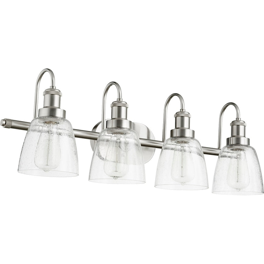 Quorum International 4 Light 30 1 4 Wide Bathroom Vanity Light