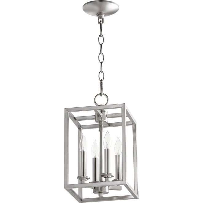 Quorum International 4 Light 8 Wide Taper Candle Chandelier