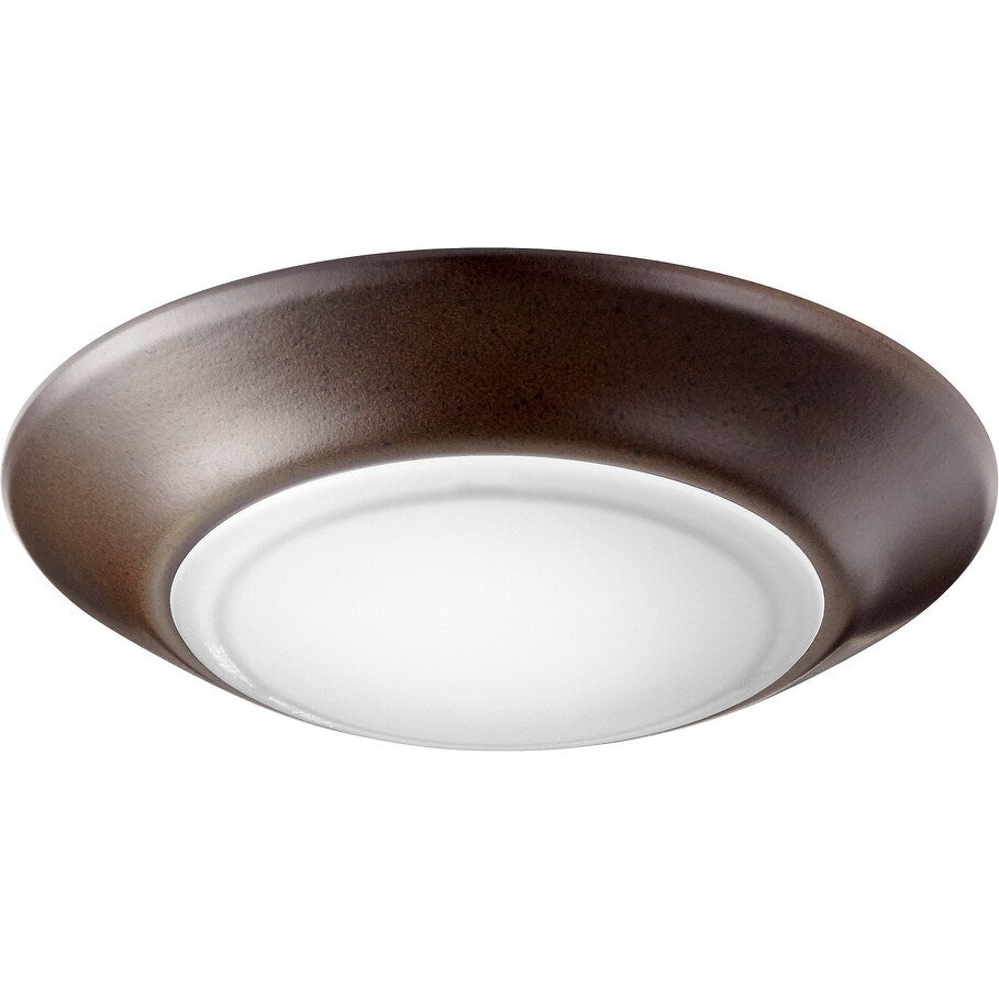 Quorum International 6 Wide Led Flush Mount Bowl Ceiling Fixture